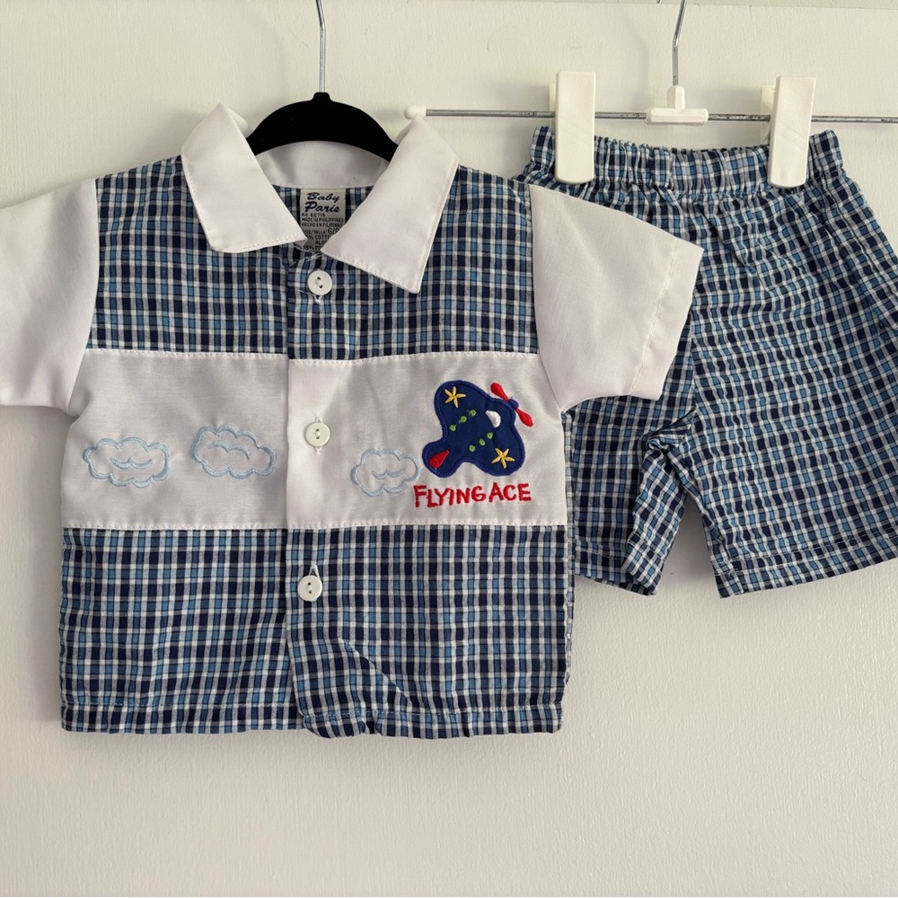 Vintage Plane Outfit